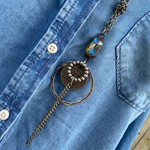 Handmade message necklace. Graduation gift!!!